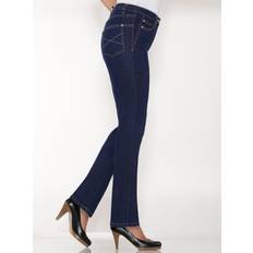 Elasticated 5-Pocket Jeans - Dark Blue