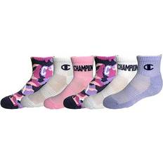 Champion Socks Children's Clothing Champion Big Girls Quarter Ankle Socks - Purple