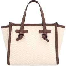 Gianni Chiarini Women's Miss Marcella Herringbone Fabric Handbag in Panna BS8065SPIGA Color 12122