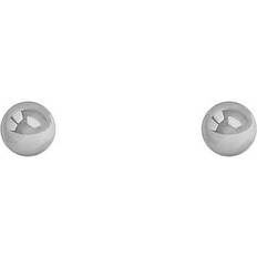 QVC Sterling Silver 4mm Polished Ball Stud Earring