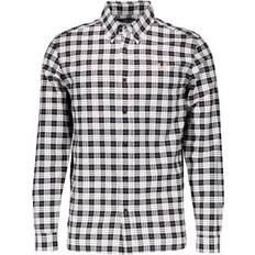 Fred Perry White Shirts Fred Perry Men's Tartan Shirt - White