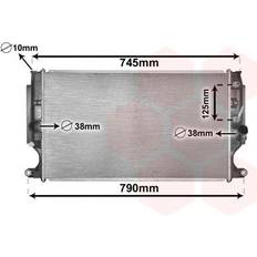 Vehicle Parts Van Wezel Cooling 53002704 International Radiator