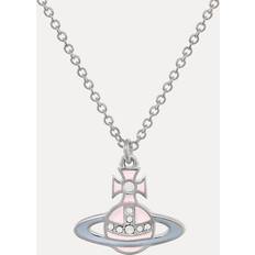 Enamel - Men Necklaces Vivienne Westwood Concetta Silver Opal Pendant