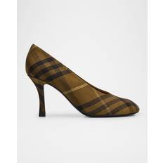 Burberry Heels & Pumps Burberry Baby Check Pump - Furrow