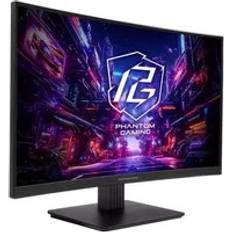 Monitors Asrock 27 Inch Phantom Gaming QHD Monitor PG27QRT1B