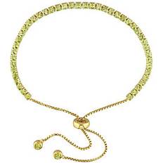 QVC Adjustable B Acelet - 18K Gold-Plated