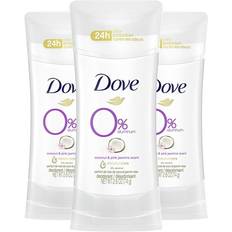 Unilever Dove Aluminum Free Deodorant 2.6 Ounce Pack of 3