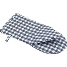 Recycled by Wille Bella Oven Glove Dark Grey White Pot Holders White, Grey
