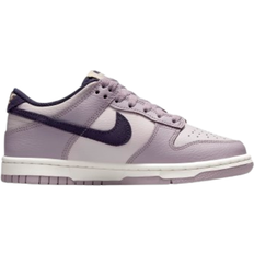 Purple Sneakers Children's Shoes NIKE Dunk Low GS - Light Violet Ore/Platinum Violet/Team Gold/Dark Raisin