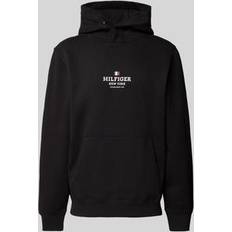 Tommy Hilfiger Hoodie Mit Label-Print Und Känguru-Tasche - Black