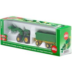 John Deere with Front Loader & Trailer 1843