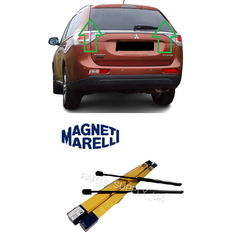 Astintaulut & Nerf-tangot Magneti Marelli Kaasujousi Tavaratila Mitsubishi Outlander III