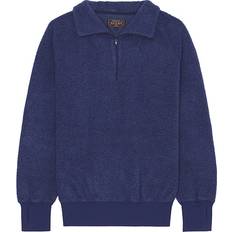 Jumpers Beams Plus Mil Half Zip Fleece - Blue