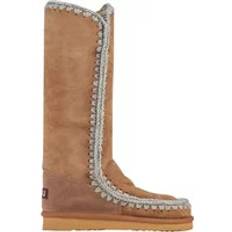 Mou Kängor & Boots Mou Quiltad Hög Design Platta Stövlar Dam - EU