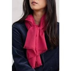 Organic Fabric Scarfs Seasalt Cornwall Vitality Organic Cotton Blend Scarf - Pink Rose