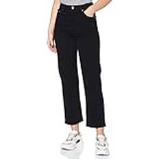 Levi's Ribcage Straight Ankle Jeans - Black