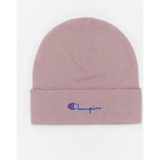 Champion Women Beanies Champion Pink Script Logo Beanie Cap - Pink