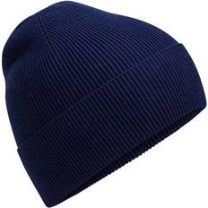 Cotton Beanies Beechfield Knitted Organic Cotton Beanie - Light Grey