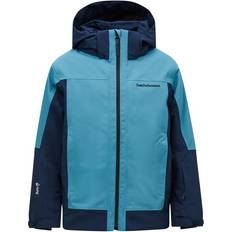 Peak Performance Vinterjackor Barnkläder Peak Performance Rider Tech Insulated Jacket - Hydro Fresh/Blue Shadow