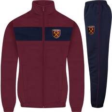 West Ham United F.C. Boys Tracksuit Jacket Pants Set - Blue