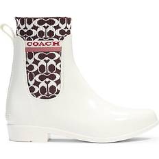 Coach Rain Boots Coach Rivington Rain Bootie - Chalk