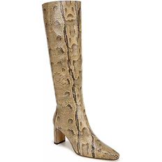 Sam Edelman Sylvia - Tan Python Embossed Leather