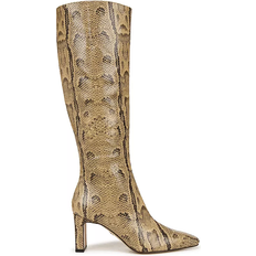 Sam Edelman Sylvia Wide - Tan Python Embossed