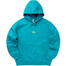 Unisex - Water Repellent Tops NIKE ACG Therma Fit Fleece Pullover Hoodie - Dusty Cactus/Summit White