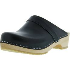 Tresko Swedish Hasbeens Husband Sandalias y Pantuflas - Negro