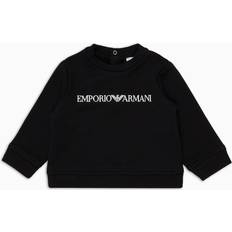 Emporio Armani Sweatshirts Jumpers Emporio Armani Modal-Blend Logo Sweatshirt