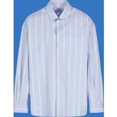 Emporio Armani Organic Shirts Emporio Armani Capsule Collection Striped Shirt - Black/Blue