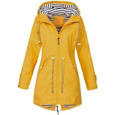 Menolana Women’s Waterproof Rain Jacket - Yellow