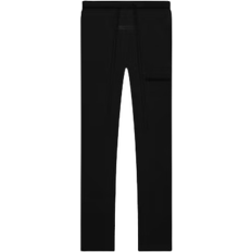 Fear of God Essentials Relaxed Sweatpants 'Stretch Limo' - Black Men's