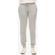 Superdry Women Trousers Superdry Luxe Slim Jogging Pants - Grau