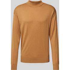 Scotch & Soda Ropa Scotch & Soda Pullover Mit Stehkragen Cognac