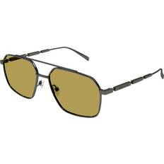 Alexander McQueen Men Sunglasses Alexander McQueen Asian Fit 003 Sunglasses - Ruthenium