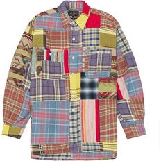 Shirts Beams Plus Flanellhemd - Blue