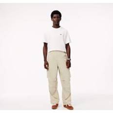 Lacoste Cargo Trousers Lacoste Relaxed Fit Lightweight Cargo Pants - Grey