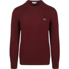 Lacoste Red Jumpers Lacoste Pullover - Burgundy Red