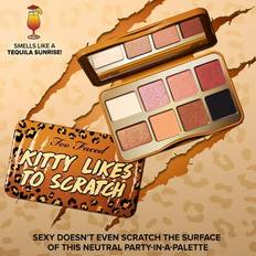 Cosmetics Too Faced Mira Baby, KITTY LIKES TO SCRATCH Tequila Sunrise Scented Eye Shadow Palette