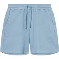 Nikben Pants & Shorts Nikben Waffle Patterned Mid-Length Shorts - Blue