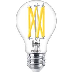 Philips master dimtone Philips Master LED E27 Pære Filament Klar 10.5W 1521lm 922-927 Dim To Warm Bedste Farvegengivelse Dæmpbar Erstatter 100W