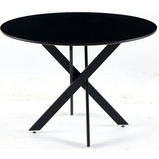 Ebern Designs Round Dining Tables Ebern Designs Simple Round 28.7 H X 42.1 W X 42.1 L Dining Table