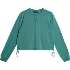 Donna - Turchese Cardigan J.Lindeberg Merino Cardigan - Teal