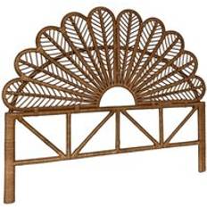 Sweeek Dark Rattan 160 x 6 x 130 cm Headboard