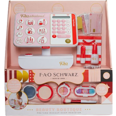 Plastica Giocattoli da negozio Fao Schwarz Registratore di cassa beauty boutique pretend makeup