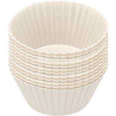 Silikon Muffinsformar Nordwik Silikon 12-Pack Creme Beige Muffinsform