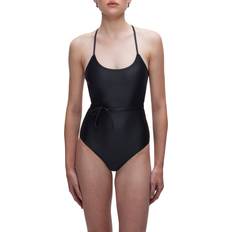 Good American Swimsuits Good American Strappy One-Piece Swimsuit - Black