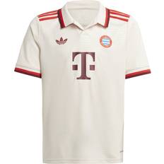 Equipos de fútbol adidas FC Bayern München Trikot 3rd 2024/2025 Kids Beige