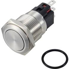 Elartikler TRU Components Trykknap 250 V AC 3 A 1 x Off